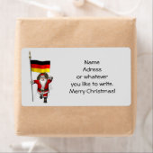 Der süße Weihnachtsmann mit Abtritt Deutschlands (Insitu)