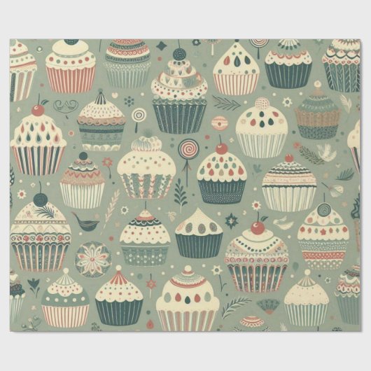 Der süßeste Geburtstag Geschenkpapier (Flach)