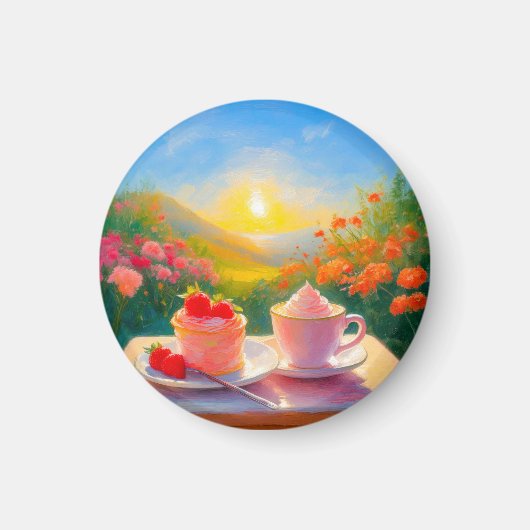 Der süßeste Nachmittag des Tages Magnet (Vorne)