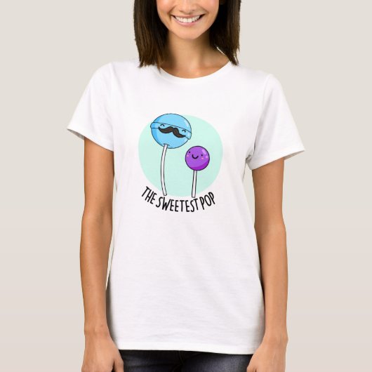 Der süßeste Pop Funny Lollipop Puff T-Shirt (Vorderseite)