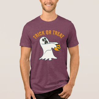 Der süßeste Trick-or-Treat-Geist für Halloween Tri-Blend Shirt