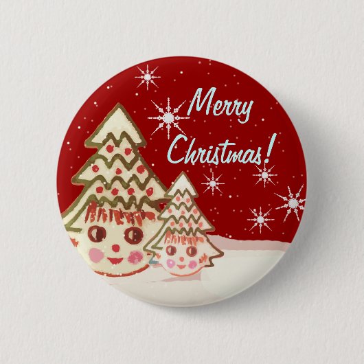 Der süßeste Weihnachtsbutton - ever Button (Vorderseite)