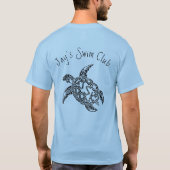 Der Swim-Verein des Jay T-Shirt (Rückseite)