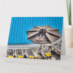 Der Swimmingpool Karte