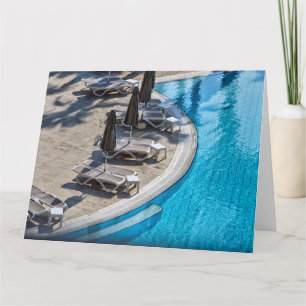 Der Swimmingpool Karte