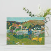 Der Swineherd | Paul Gauguin (Stehend Vorderseite)