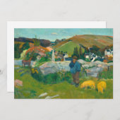 Der Swineherd | Paul Gauguin (Vorne/Hinten)