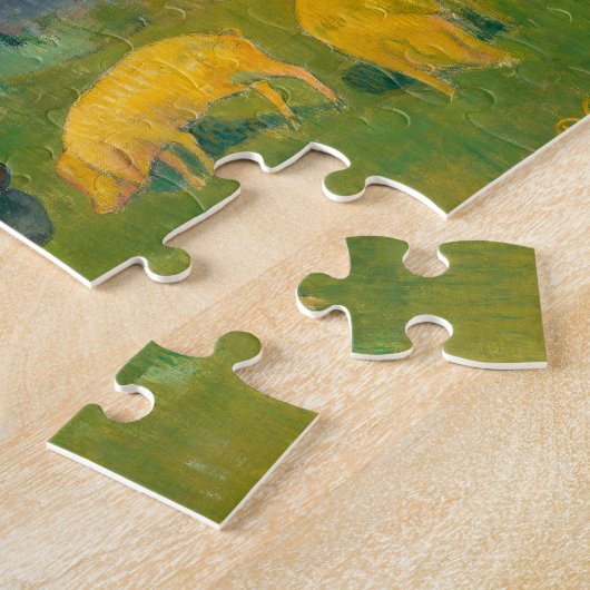 Der Swineherd | Paul Gauguin Puzzle (Seite)