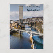 Der Swissmill Tower Kornhaus Zürich Schweiz Postkarte (Vorderseite)