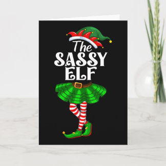 Der Sy Elf Xmas Lustiger Weihnachten Passende Fami Karte