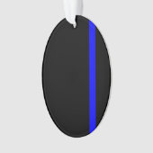 Der symbolische, dünne blaue Linienstil Ornament (Vorderseite)