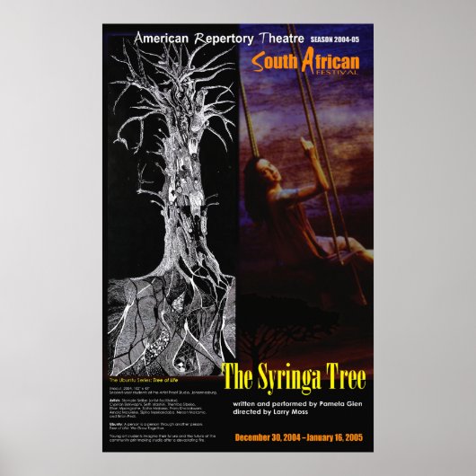 DER SYRINGA-BAUM POSTER (Vorne)