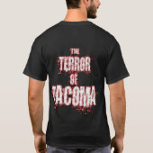 Der T - Shirt 1 (Vorderansicht) der Männer (Rückseite)