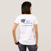 Der T - Shirt 2007 WPG Logo-Frau (Schwarz voll)