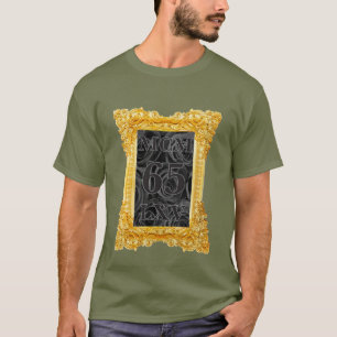 Der T - Shirt 65 MCMLXV schwarzer Rosen-Männer