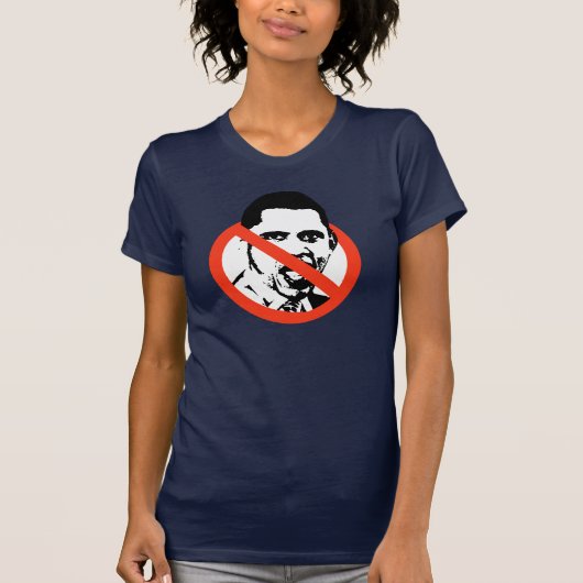 DER T - SHIRT ANTI-OBAMA FRAUEN (Vorderseite)