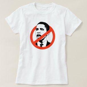 DER T - SHIRT ANTI-OBAMA FRAUEN