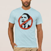DER T - SHIRT ANTI-OBAMA MÄNNER (Vorderseite)