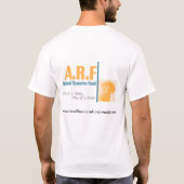 Der T - Shirt ARF Männer (Rückseite)