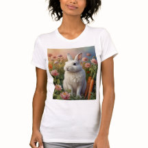 Der T - Shirt Blossom Bunny & Carrot