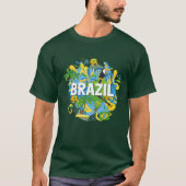 Der T - Shirt Brasilien-Männer (Vorderseite)