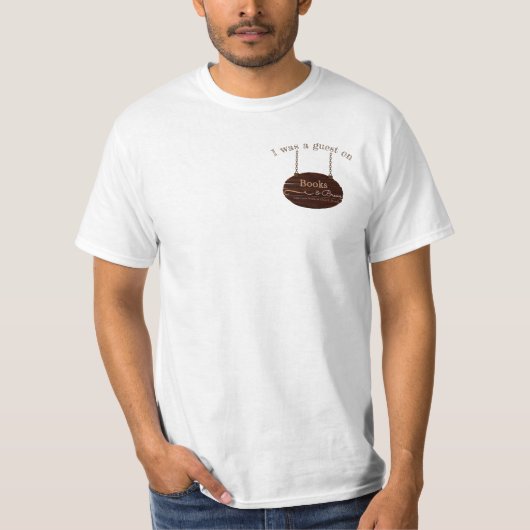 Der T - Shirt "Bücher & Brews" (Vorderseite)