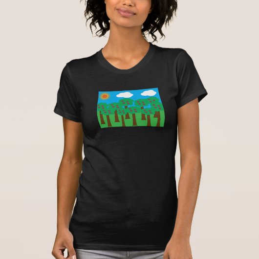 Der T - Shirt der Apfelbaum-Frauen (Vorderseite)