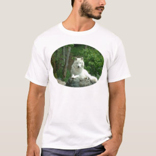 Der T - Shirt der arktischen Wolf-Männer