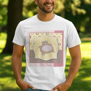 Der T - Shirt der Baby-Duscheteddy-Bärn-Männer