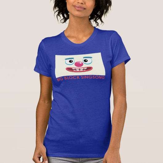 Der T - Shirt der BBSS Clown-Frauen (Vorderseite)