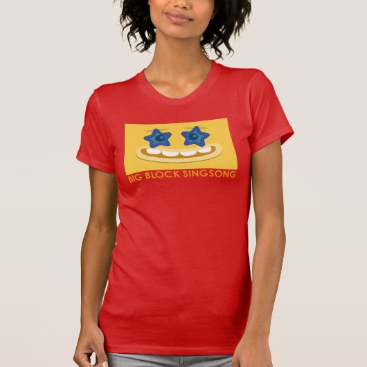 Der T - Shirt der BBSS Frucht-Frauen (Vorderseite)