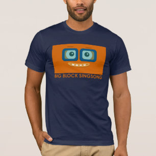 Der T - Shirt der BBSS Spaß-Band-orange Männer