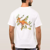 Der T - Shirt der belaubten Seadragon (Rückseite)