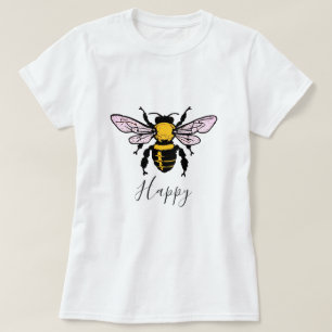 Der T - Shirt der Bienen-glücklichen Frauen