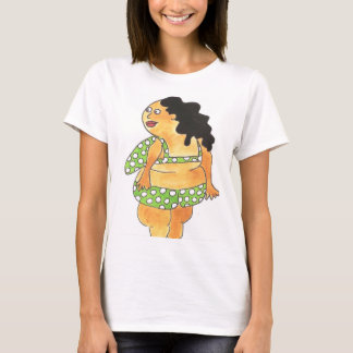 Der T - Shirt der Birnen-Döbelfrauen, kurze Hülse