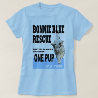 Der T - Shirt der Bonnie blauen Rettungsfrauen