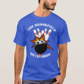 Der T - Shirt der Bowlings-Männer (Vorderseite)