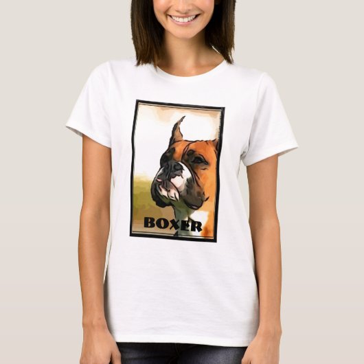 Der T - Shirt der Boxerfrauen (Vorderseite)