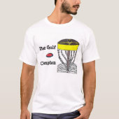 Der T - Shirt der Disc-Golf-Meistermänner (Vorderseite)