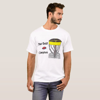 Der T - Shirt der Disc-Golf-Meistermänner