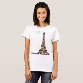 Der T - Shirt der Eiffel-Turm-Frauen (Vorne ganz)