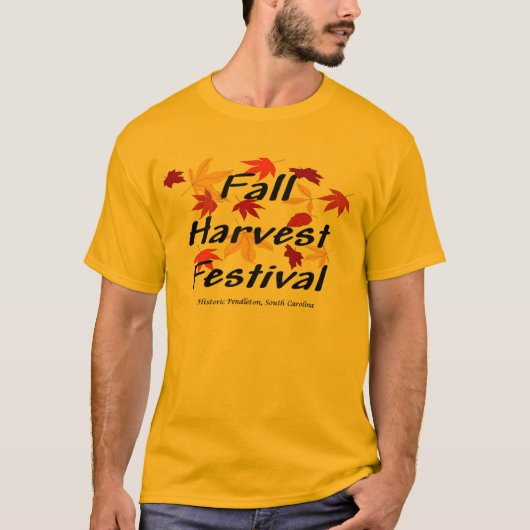 Der T - Shirt der Fall-Ernte-Festival-Männer (Vorderseite)