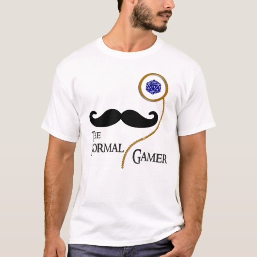 Der T - Shirt der formalen Gamer-Männer (Vorderseite)