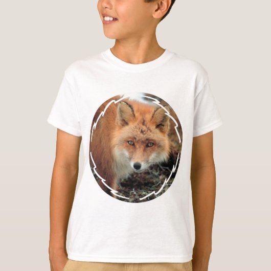 Der T - Shirt der Fox-Arten-Kinder (Vorderseite)