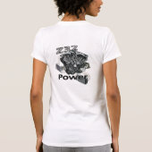 Der T - Shirt der Frauen des Power-Z32 (Rückseite)