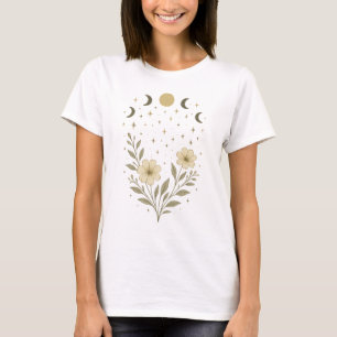 Der T - Shirt der Frauen im Garten