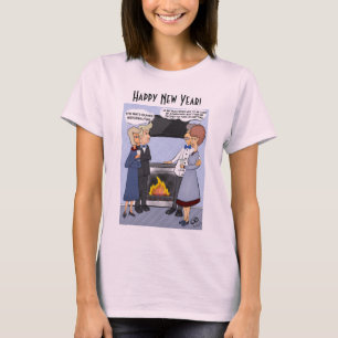 Der T - Shirt der Frauen im neuen Jahr
