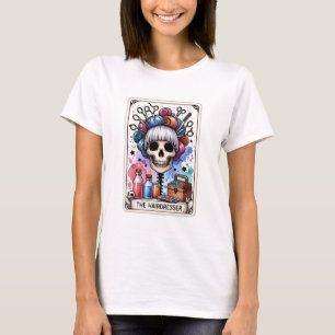 Der T - Shirt der Friseur-Tarot-Karte
