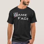 Der T - Shirt der Gameface Logo-Männer (Vorderseite)