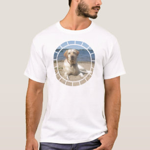 Der T - Shirt der gelben Labrador-Retriever-Männer